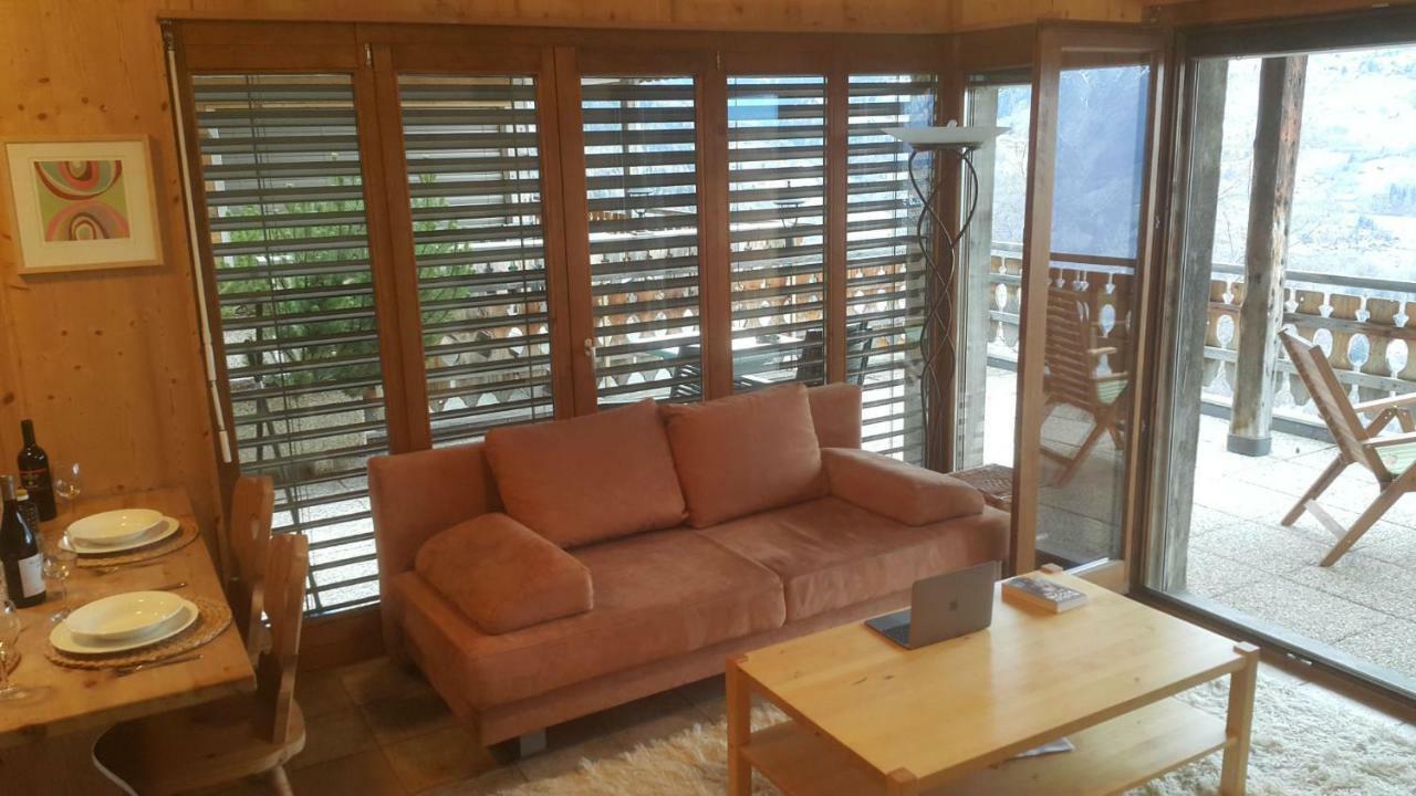 Appartement D'Une Chambre Avec Vue Imprenable - Veysonnaz Exteriér fotografie