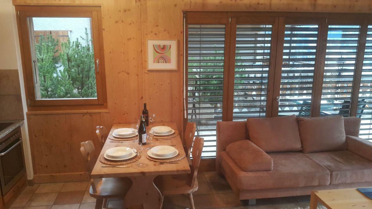 Appartement D'Une Chambre Avec Vue Imprenable - Veysonnaz Exteriér fotografie